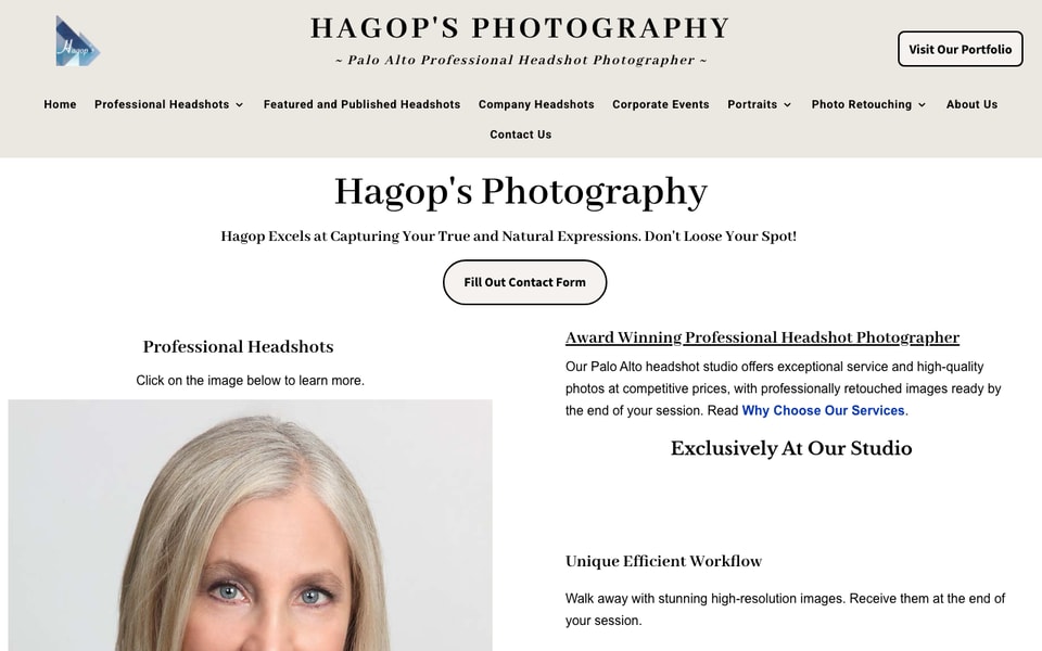 Hagop's Photography studio preview