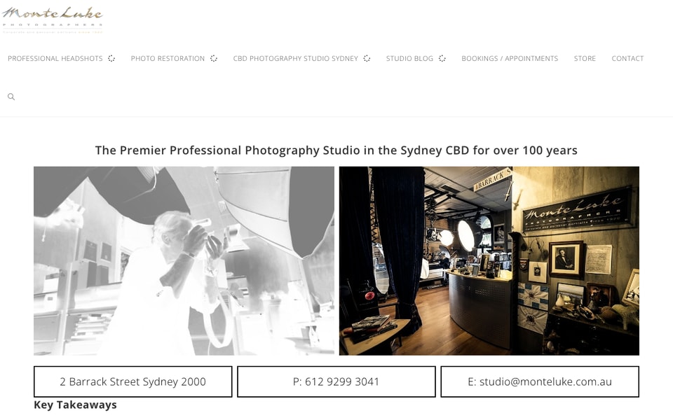 Monte Luke Studio studio preview