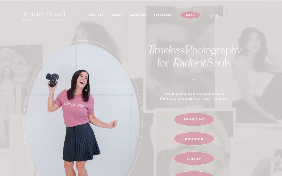 Jennifer Powell Photography studio preview
