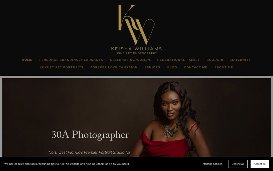 Keisha Williams Fine Art Photography studio preview