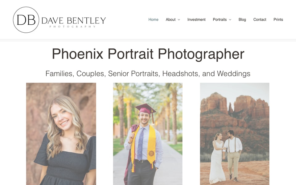 Dave Bentley Photography studio preview