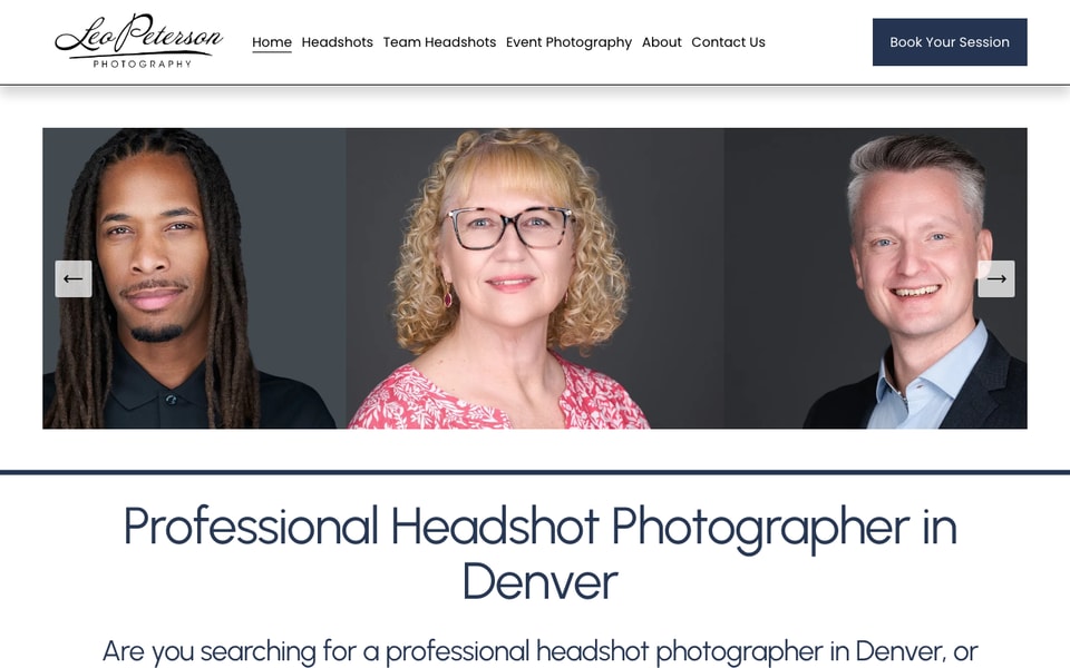 Leo Peterson Photography studio preview