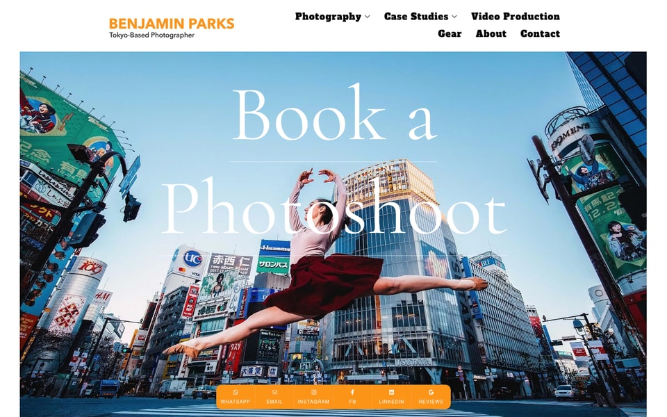 Benjamin Parks Photography studio preview
