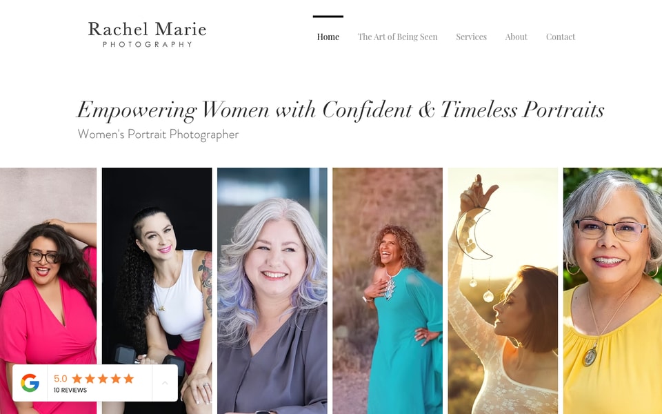 Rachel Marie Photography studio preview