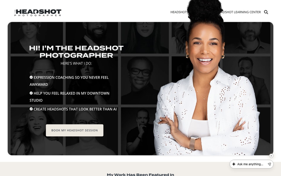 The Headshot Photographer studio preview