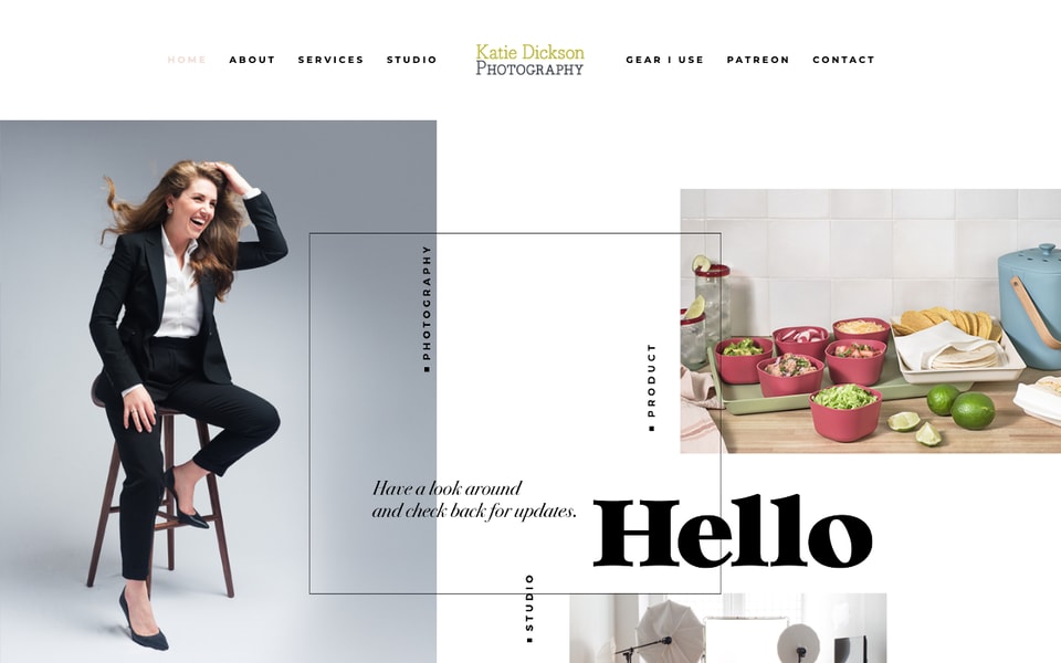 Katie Dickson Photography studio preview