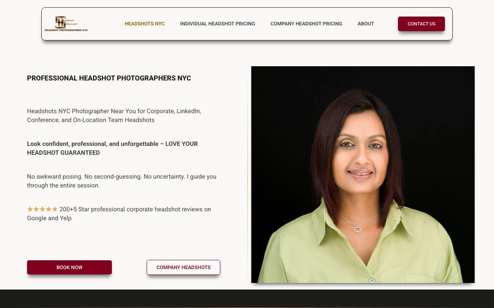 Headshot Specialist - Headshot Photographers NYC studio preview