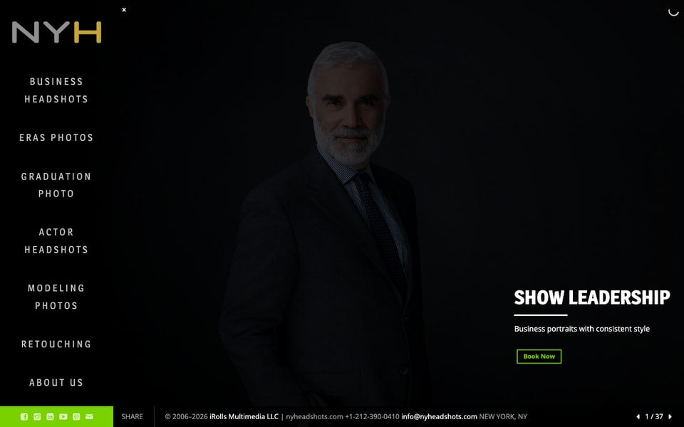 NY Headshots studio preview